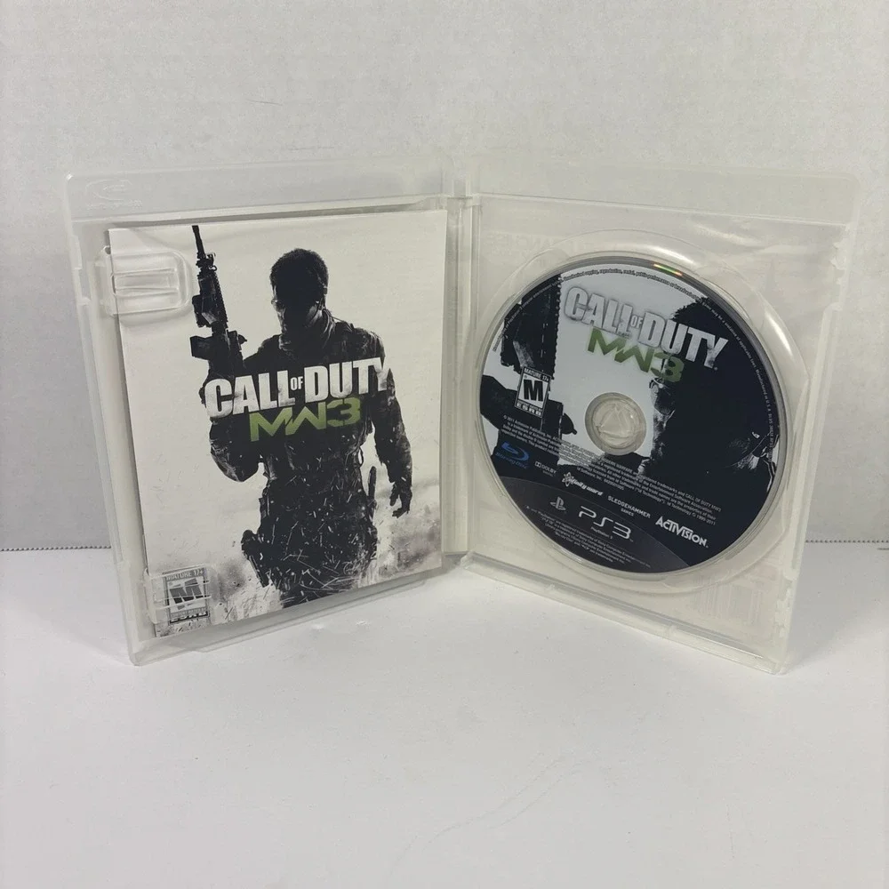 Call of Duty Modern Warfare 3 PS3 Sony PlayStation 3 2011 Complete CIB Tested